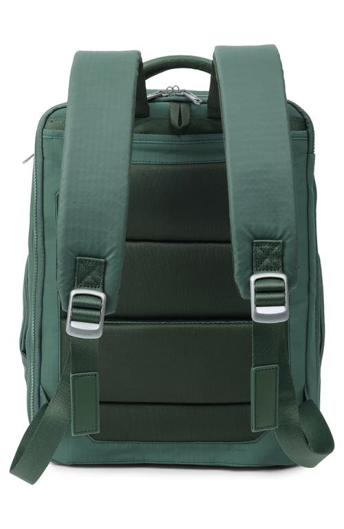 Hedgren Tabi Rfid Travel Backpack In Duck Green