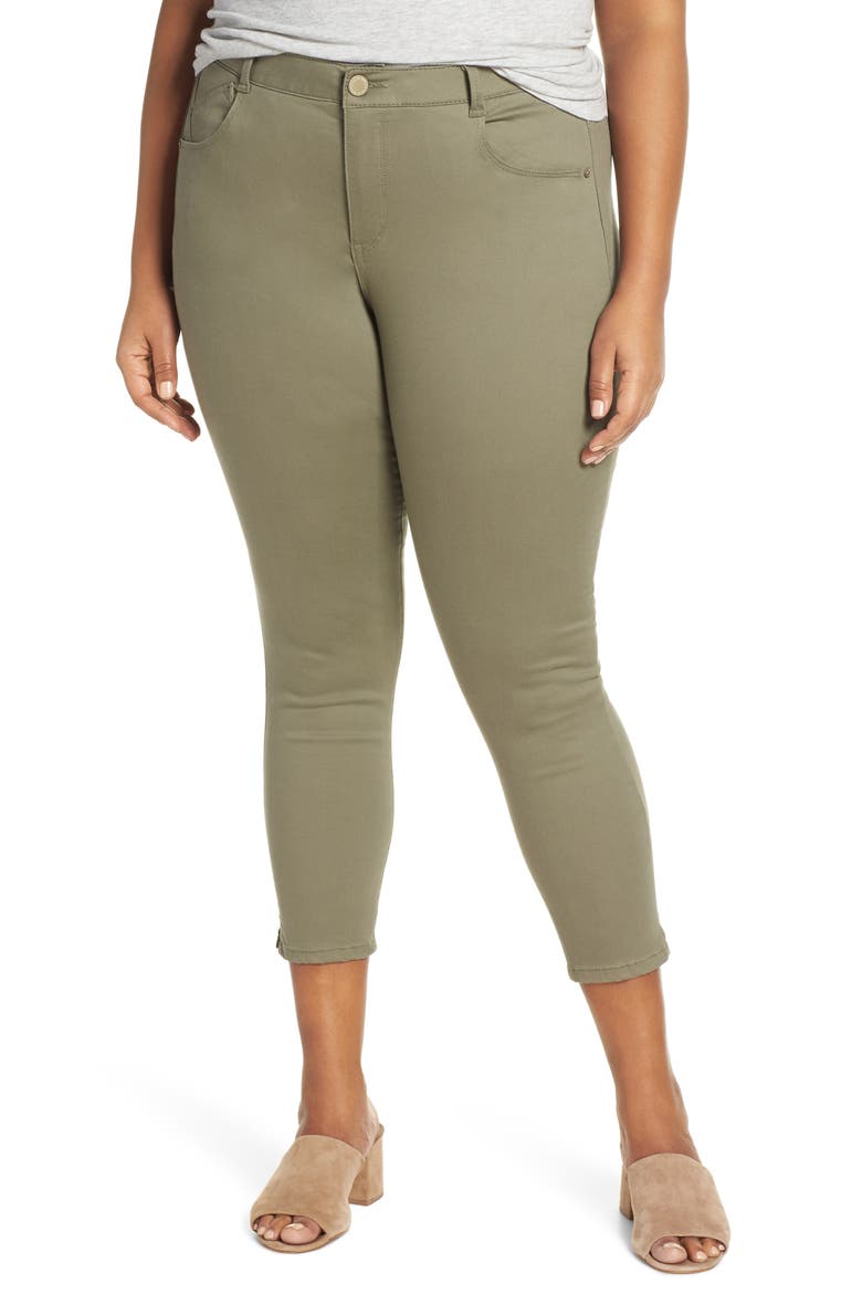 'Ab'Solution High Waist Ankle Skinny Pants, Main, color, LOK LAUREL