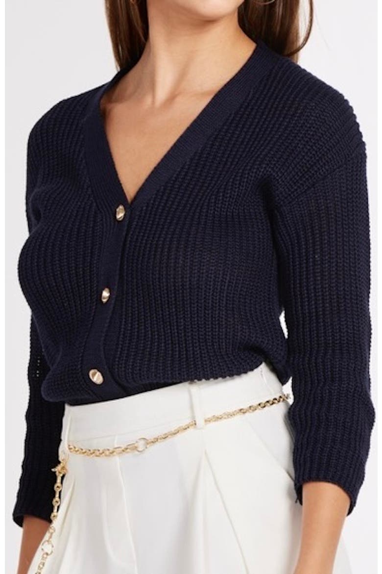 Forever Cardigan, Main, color, Navy