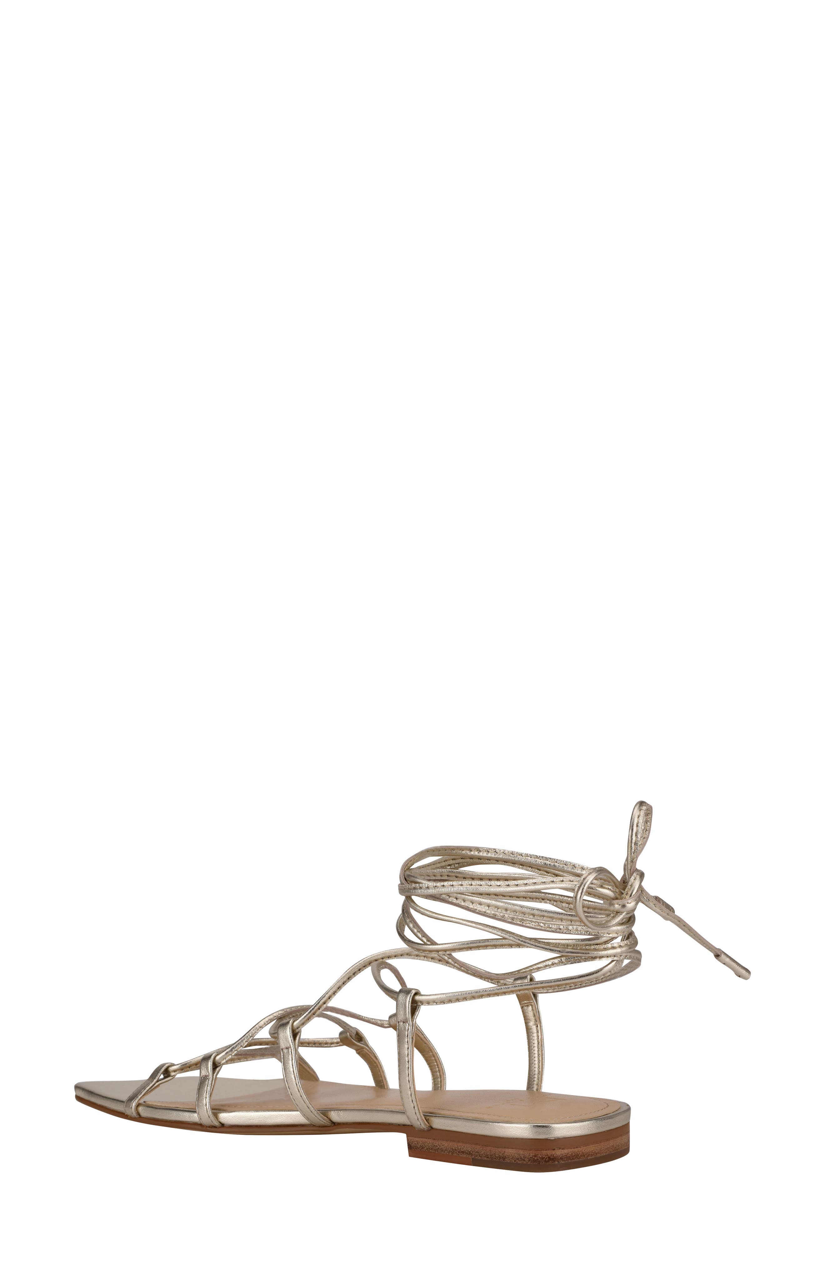 Mahalia Strappy Sandal, Alternate, color, PLATINO