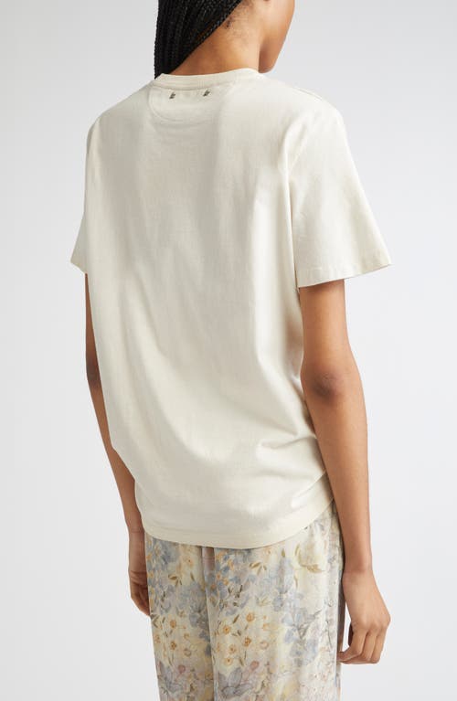Golden Goose Journey Regular Fit Graphic T-shirt In White