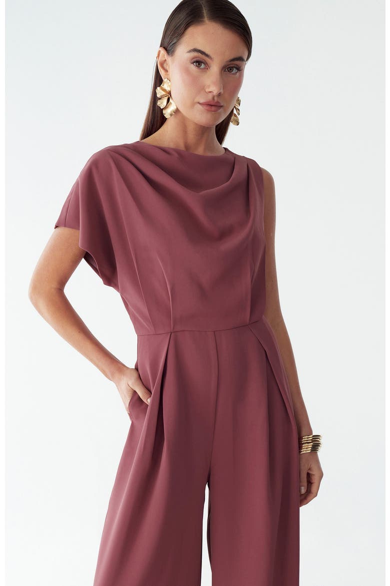 Tammi Jumpsuit, Alternate, color, China Rose