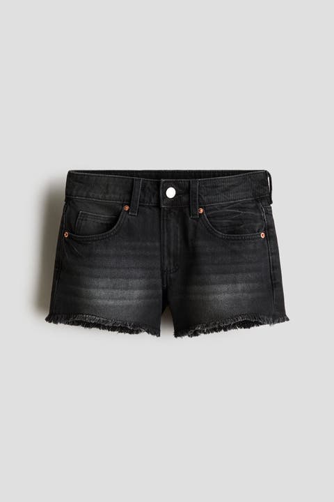 Relaxed-fit denim shorts