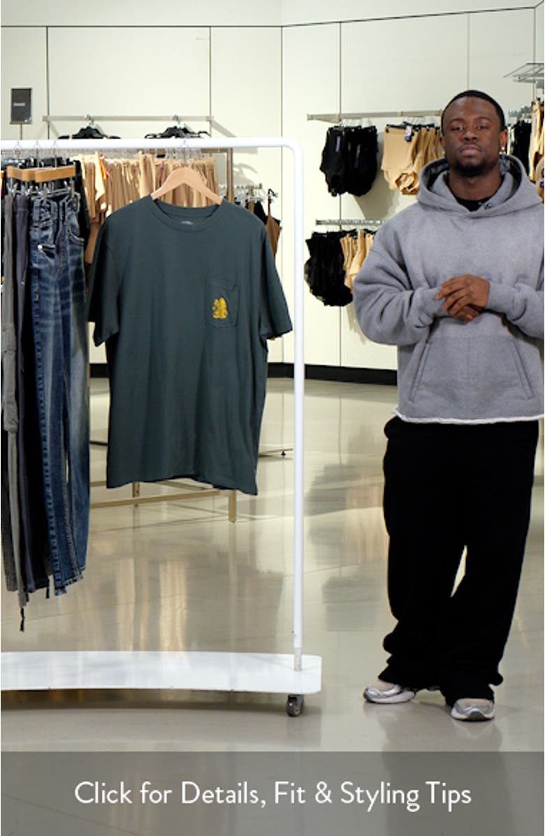 Tropicals Pocket Graphic T-Shirt, sales video thumbnail