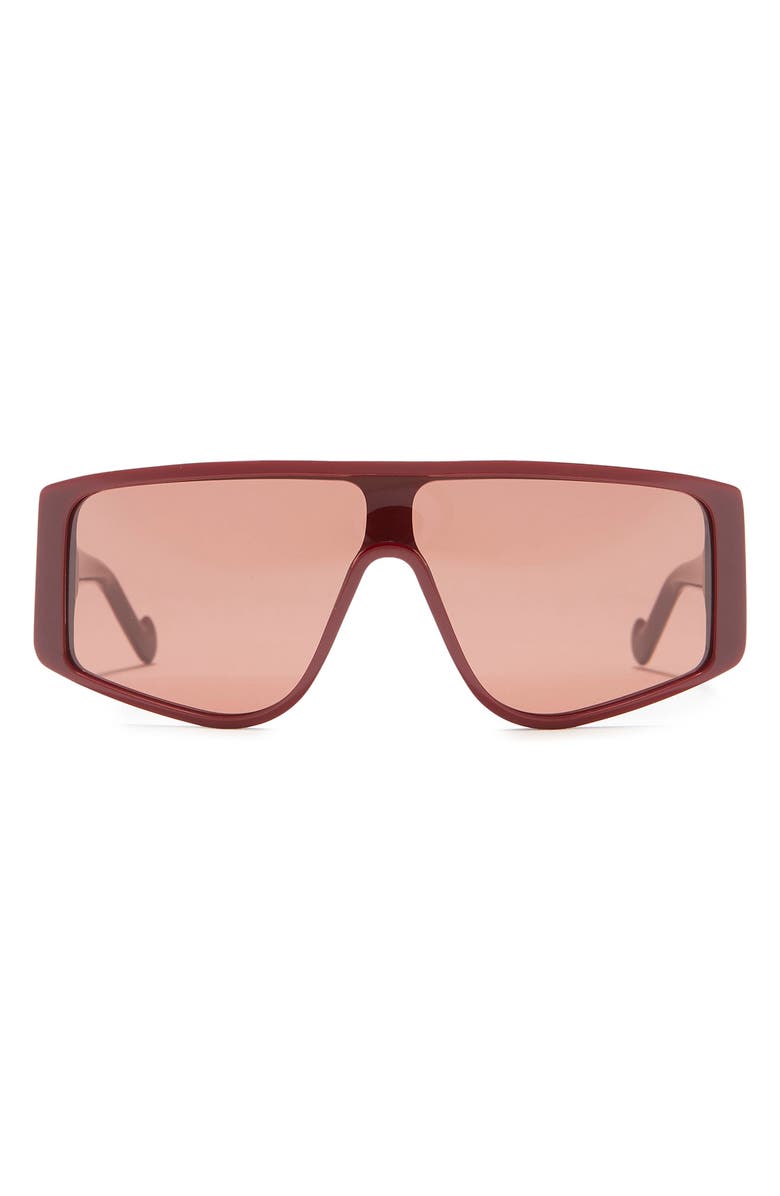 Zimmermann 136mm Whitewash Shield Sunglasses, Main, color,