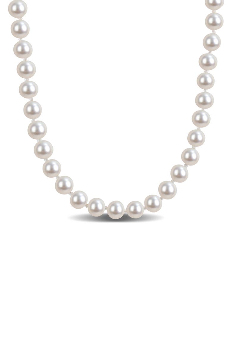 DELMAR Cultured Pearl Necklace, 6–6.5mm, Main, color,