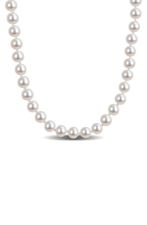 Cultured Pearl Collar Necklace