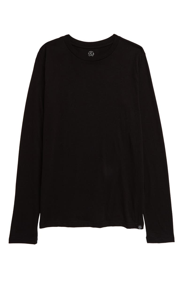 Treasure & Bond Kids' Essential Long Sleeve T-Shirt, Main, color,