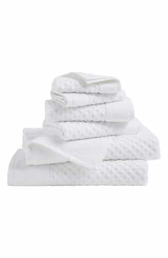 Woven & Weft Diamond Textured 6-Piece Towel Set