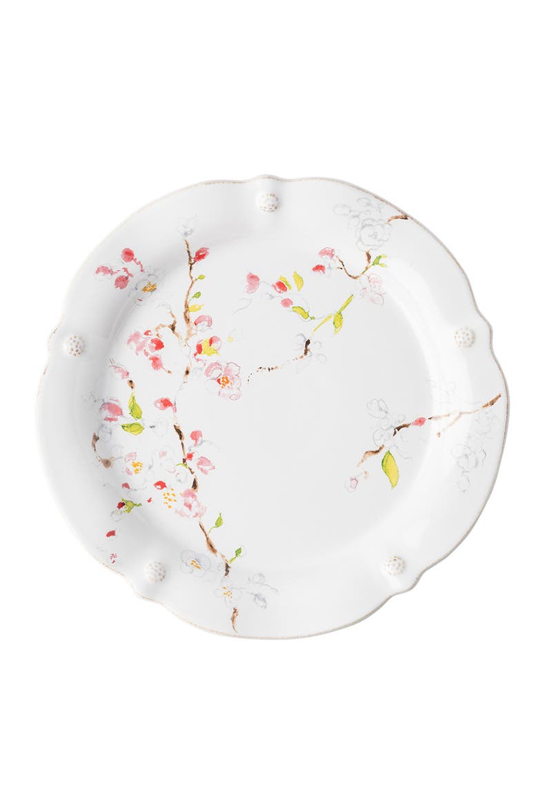 Floral Sketch 16-Piece Ceramic Dinnerware Set, Alternate, color, CHERRY