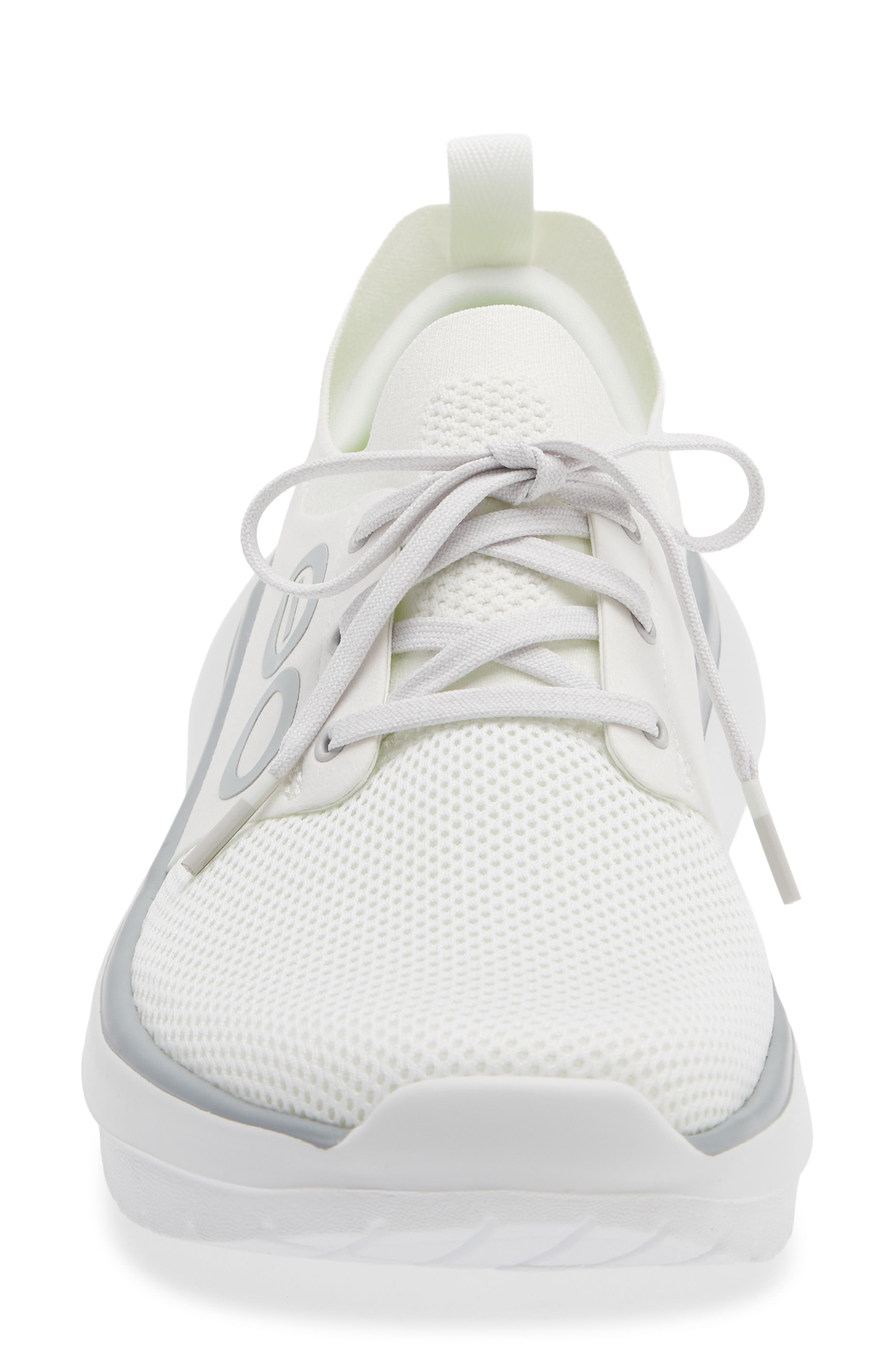 Oofos OOmy Stride Sneaker, Alternate, color, White