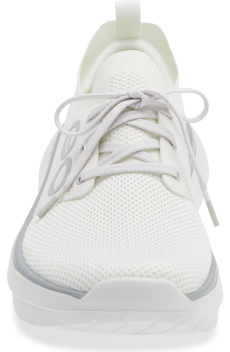 Oofos OOmy Stride Sneaker, Alternate, color, White