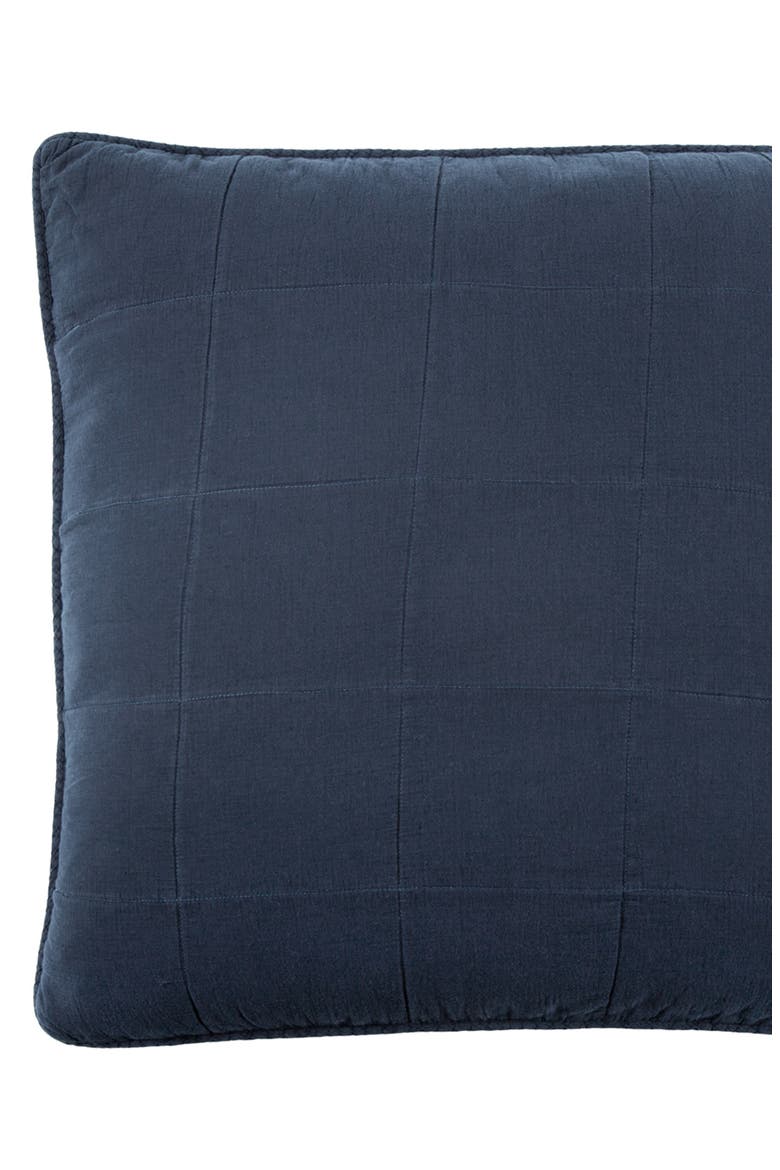 Antwerp Large Euro Sham, Alternate, color, NAVY