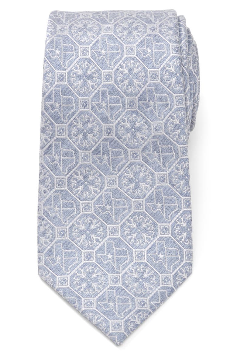 Texas State Denim Tie, Main, color, BLUE
