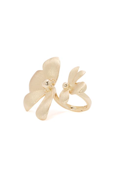 Anya Floral Statement Ring