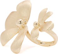 Ramy Brook Anya Floral Statement Ring