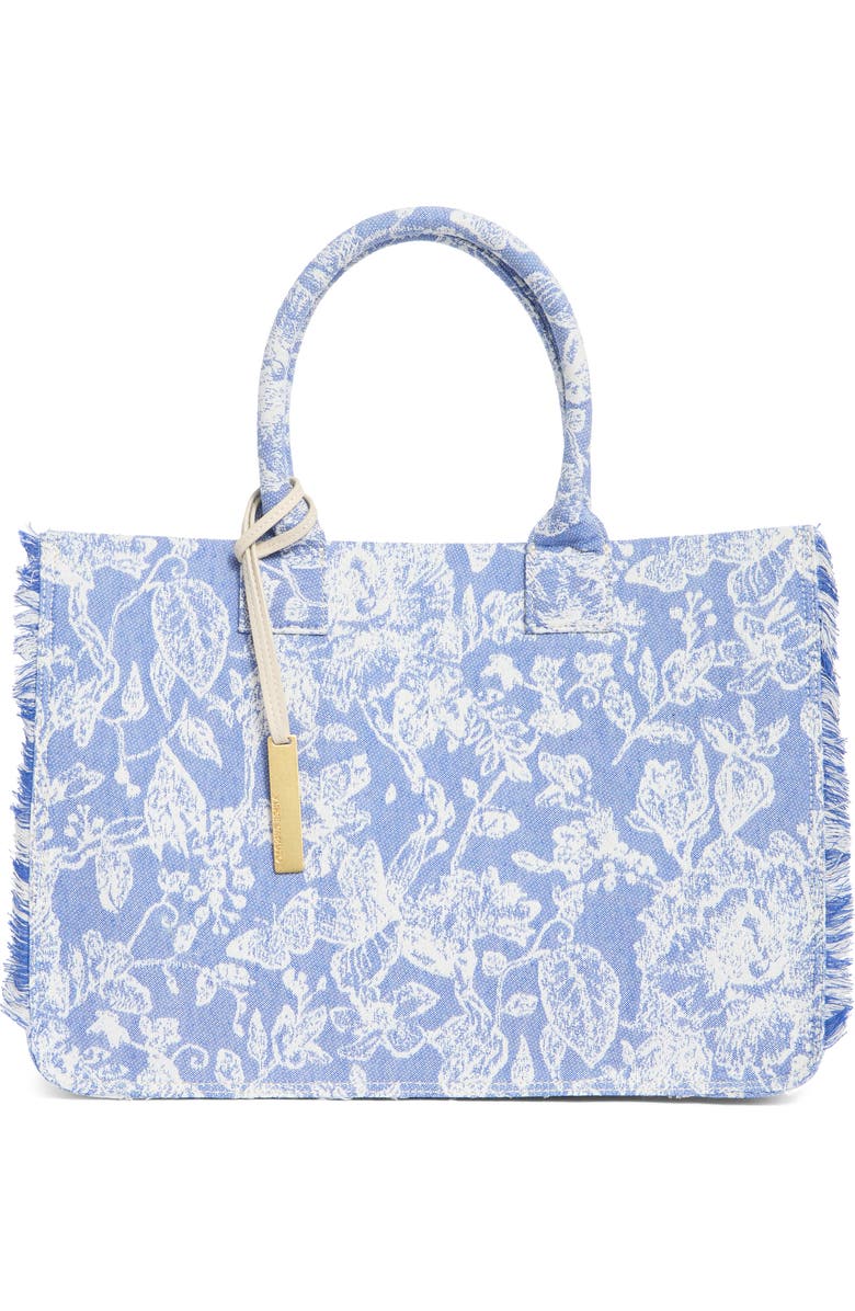 Vince Camuto Zhury Jacquard Tote, Main, color, Blue