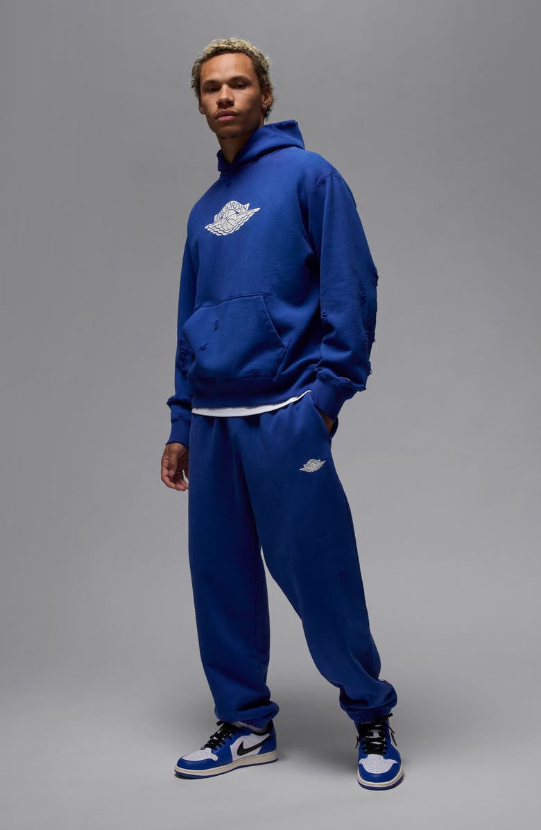 Jordan Rare Air French Terry Graphic Sweatpants, Alternate, color,