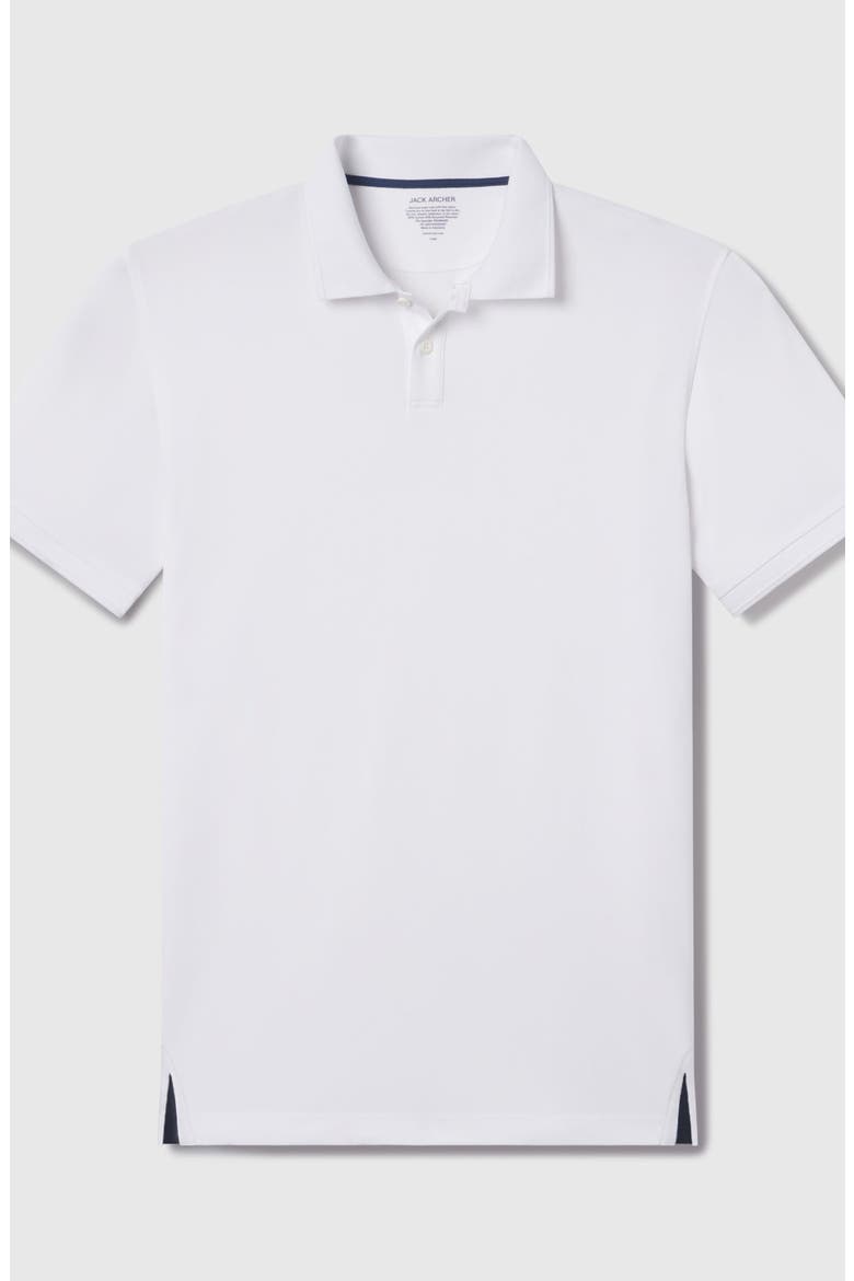 Clubhouse Pique Polo, Alternate, color, True White