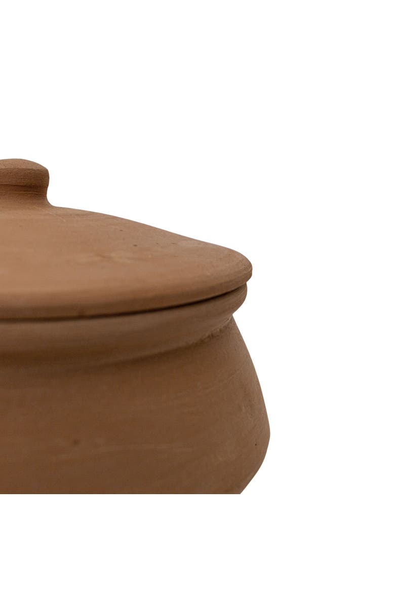 Ezekiel Terracotta Lidded Serving Pot, Alternate, color, Orange