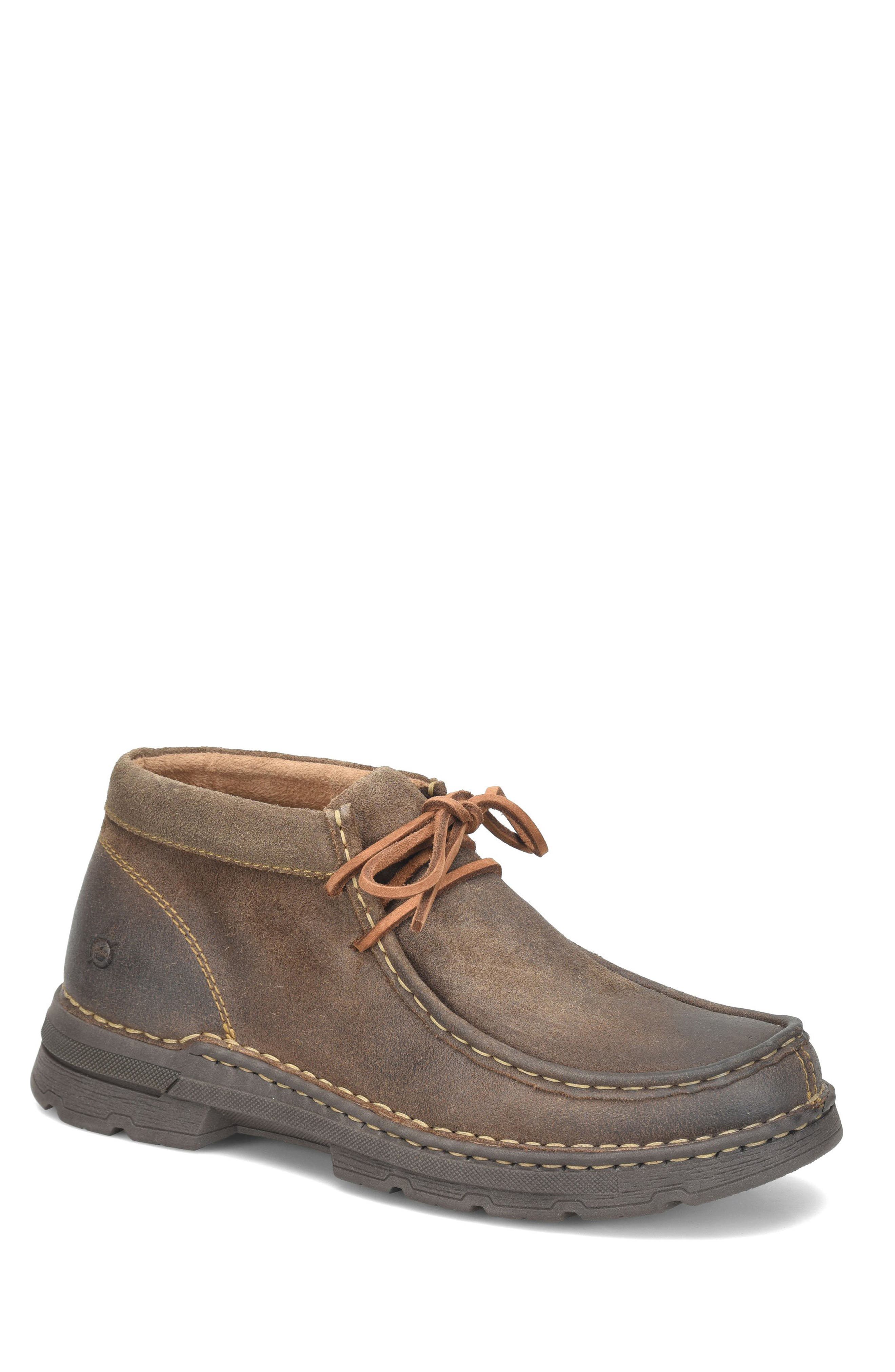 Børn Ethan Moc Toe Chukka Boot, Main, color, Taupe Distressed