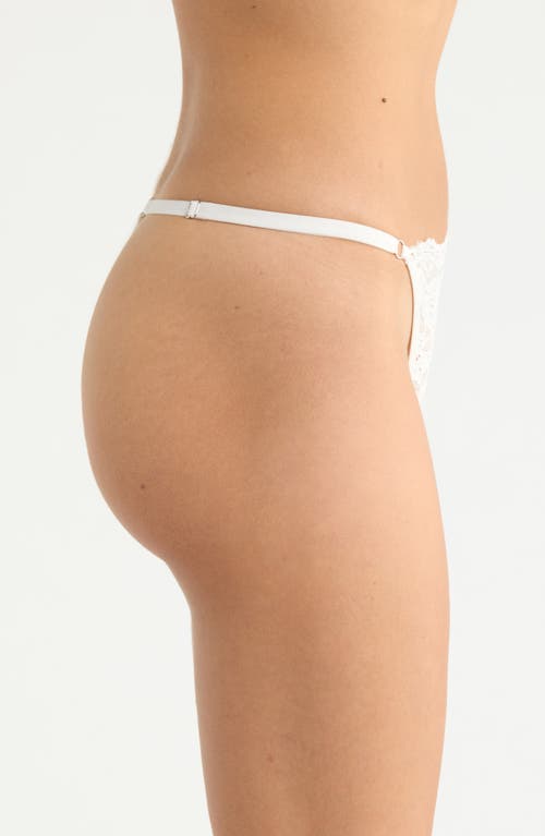 Kilo Brava Lace G-string In Gold