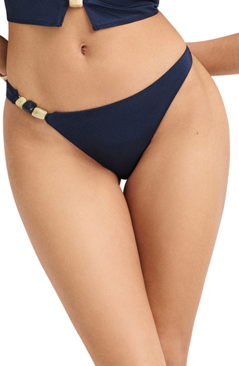 Vitamin A<sup>®</sup> Terra Beaded Bikini Bottoms, Main, color, Midnight Indigo Ecoshimmer