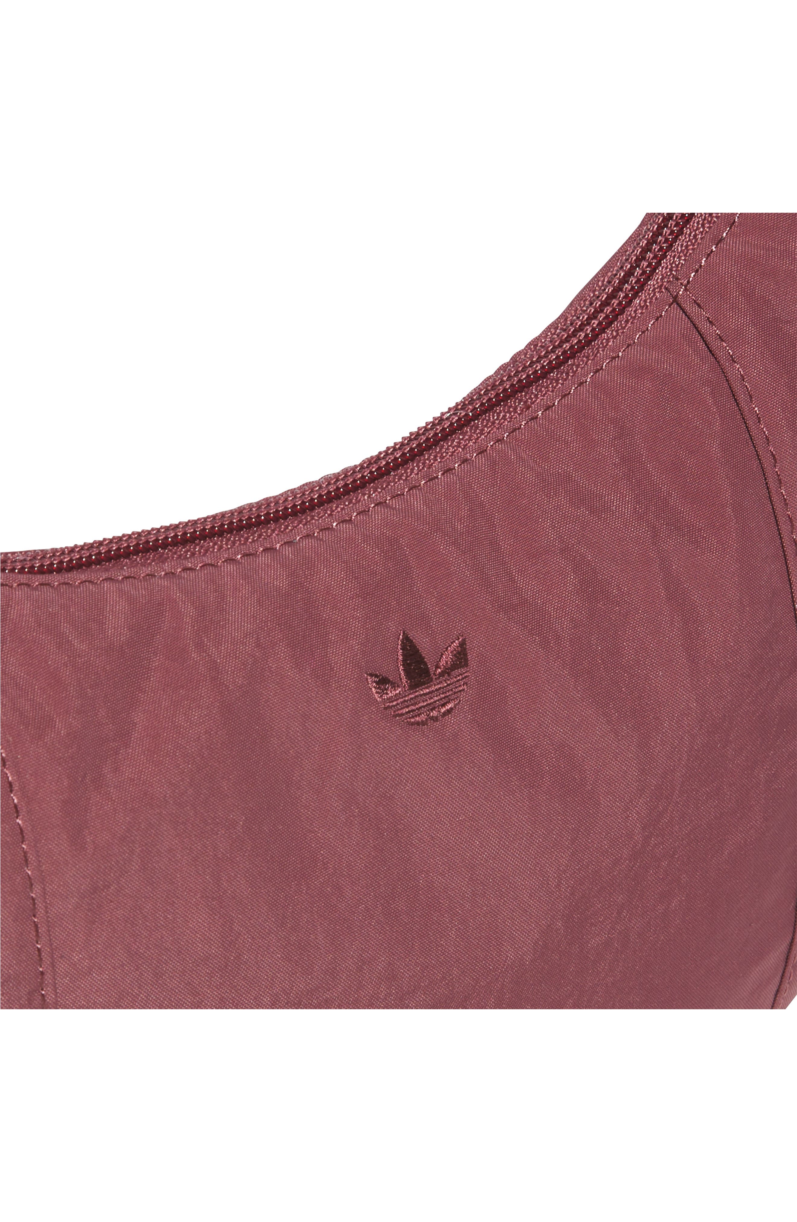 Mini Crescent Crossbody Bag, Alternate, color, QUIET CRIMSON PURPLE