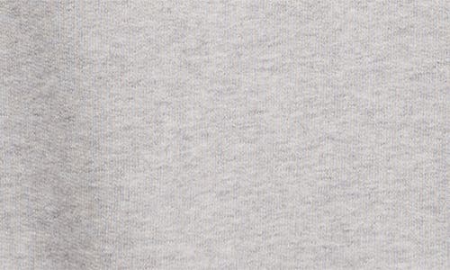 Givenchy Mens Light Grey Melange Double-collar Logo-patch Cotton-jersey Hoody In Gray