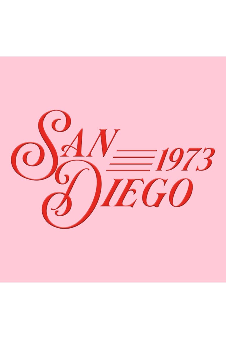 Girl's Lost Gods Retro San Diego 1973  Graphic T-Shirt, Alternate, color, Light Pink