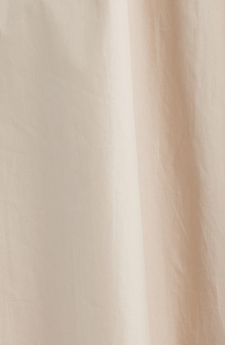 ZOE AND CLAIRE Tie Waist Midi Shirtdress, Alternate, color, Light Khaki