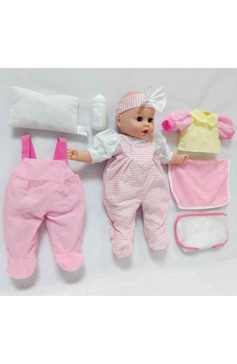 Baby's First 16" Soft Baby Doll Playset, Alternate, color, Multicolored