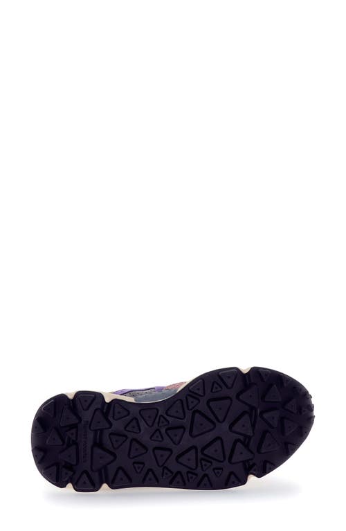 Flower Mountain Yamano 3 Sneaker In Burgundy