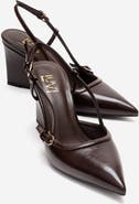Prologue Shoes Celia Pointed Toe Wedge Pump