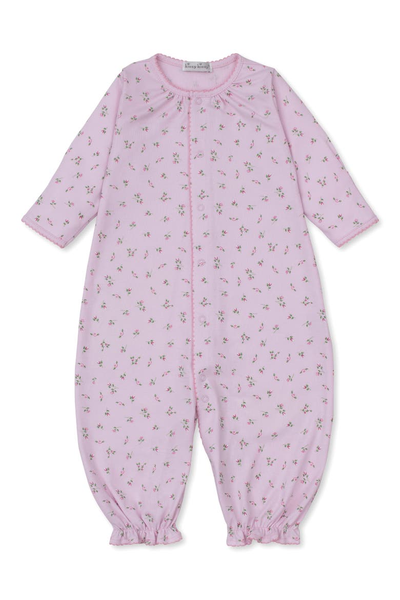 Convertible Pima Cotton Gown, Main, color, PINK