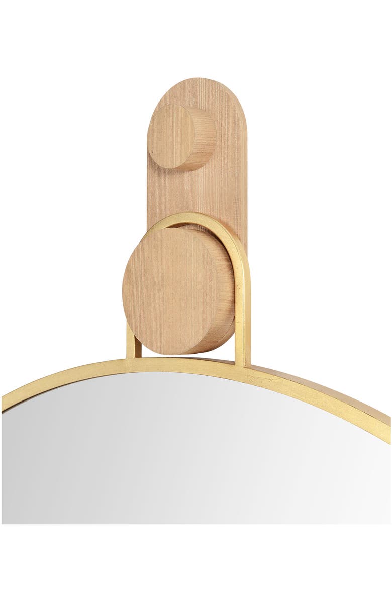 Renwil Kinsley Round Mirror, Alternate, color, Gold