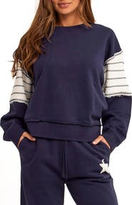 Threads 4 Thought Kaelah Striped Sweatshirt