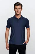 24sevenMen Wrinkle Resistant 3 Button Polo Shirt