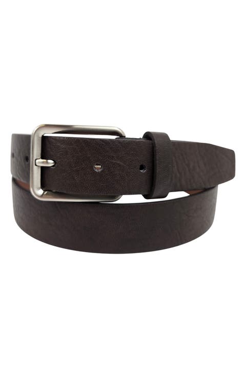 Tumbled Leather Belt