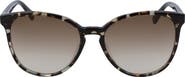 Longchamp Le Pliage 53mm Gradient Cat Eye Sunglasses