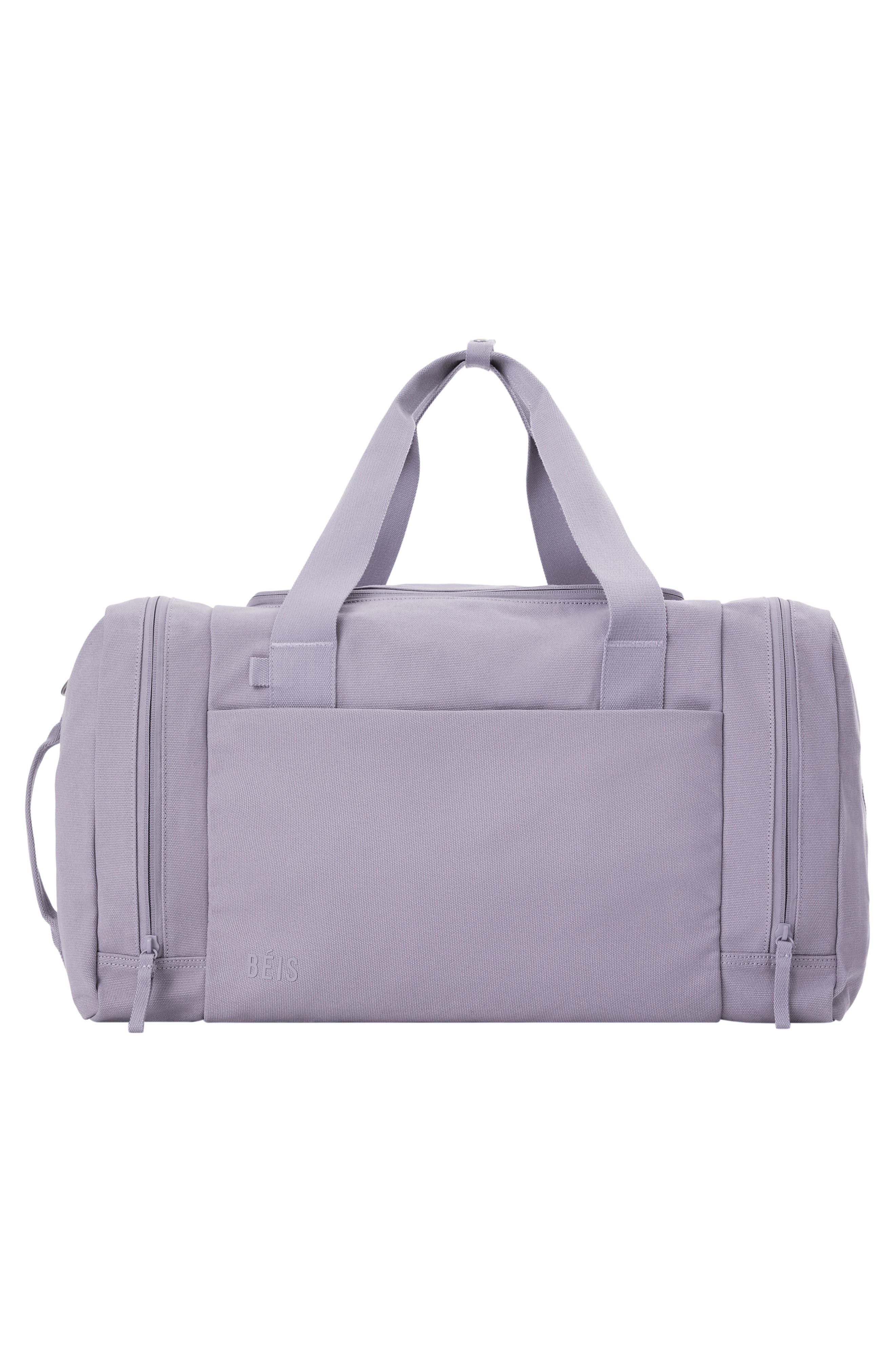 Béis The Utility Duffle Bag, Alternate, color, Lavender