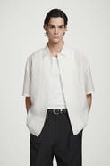 COS Relaxed Short-Sleeved Printed Resort Shirt