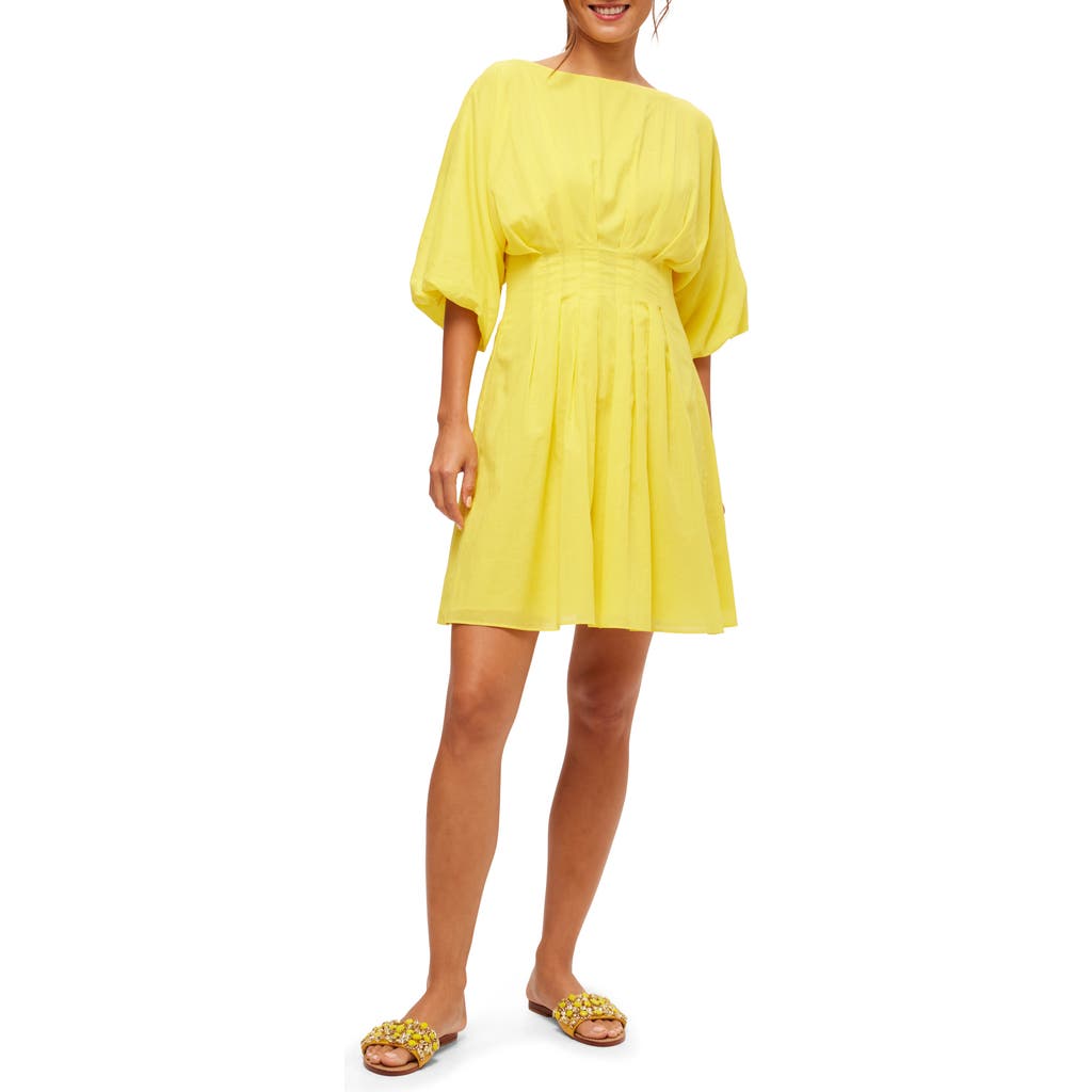 TRINA TURK TRINA TURK GIAN 2 PLEATED A LINE DRESS