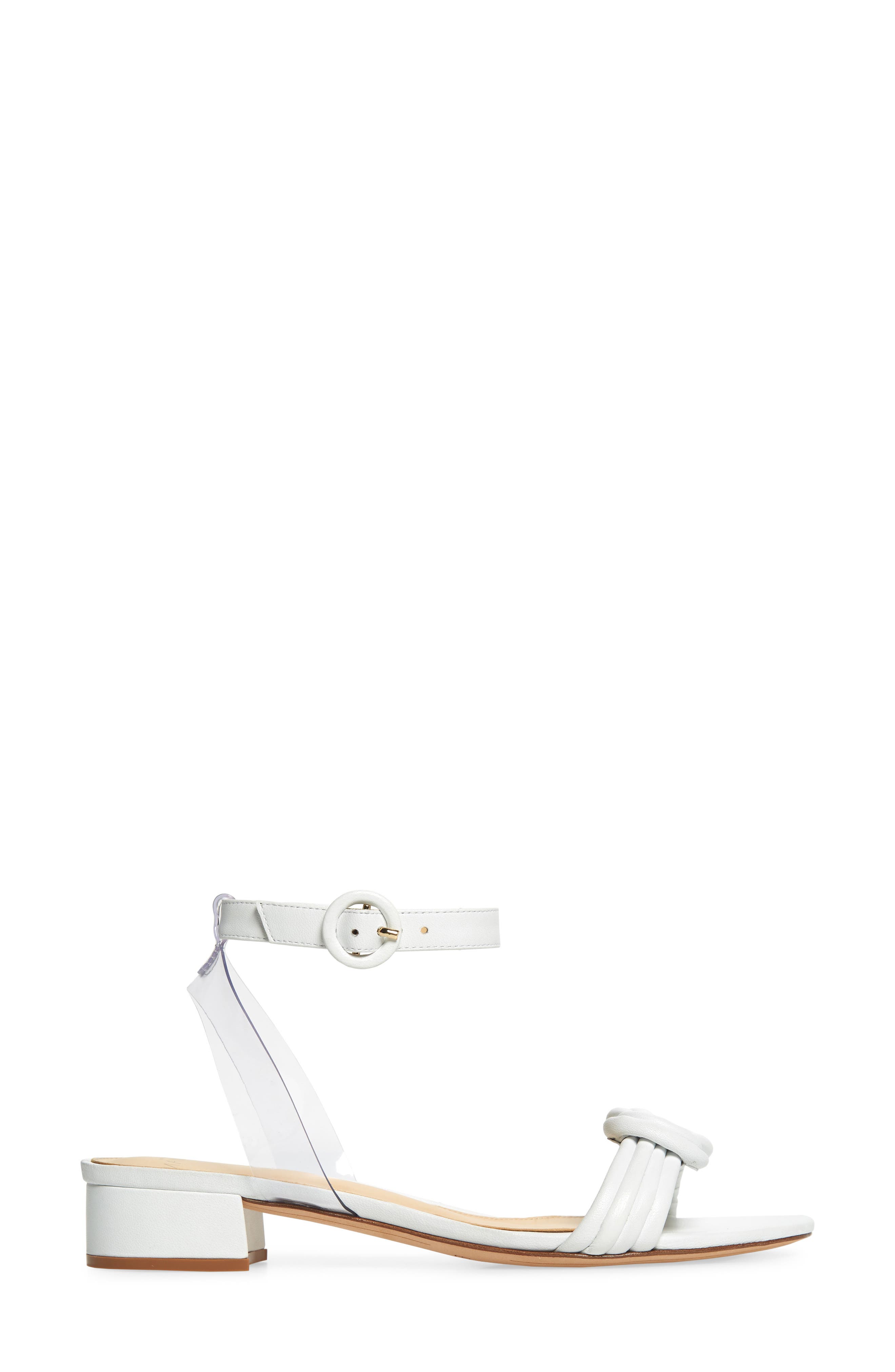 Alexandre Birman Vicky Ankle Strap Sandal, Alternate, color, White