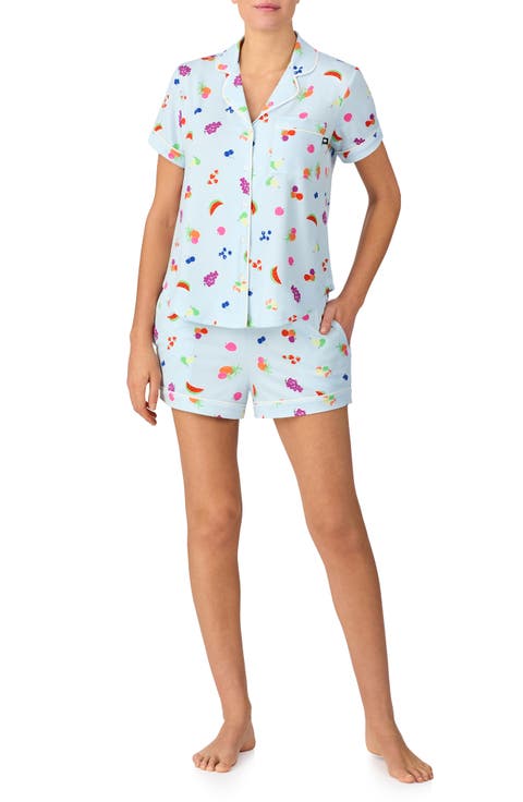 print short pajamas