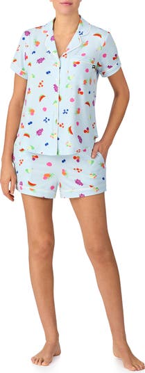 print short pajamas