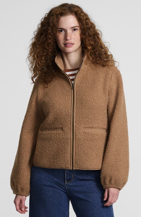 Boucle Fleece Jacket