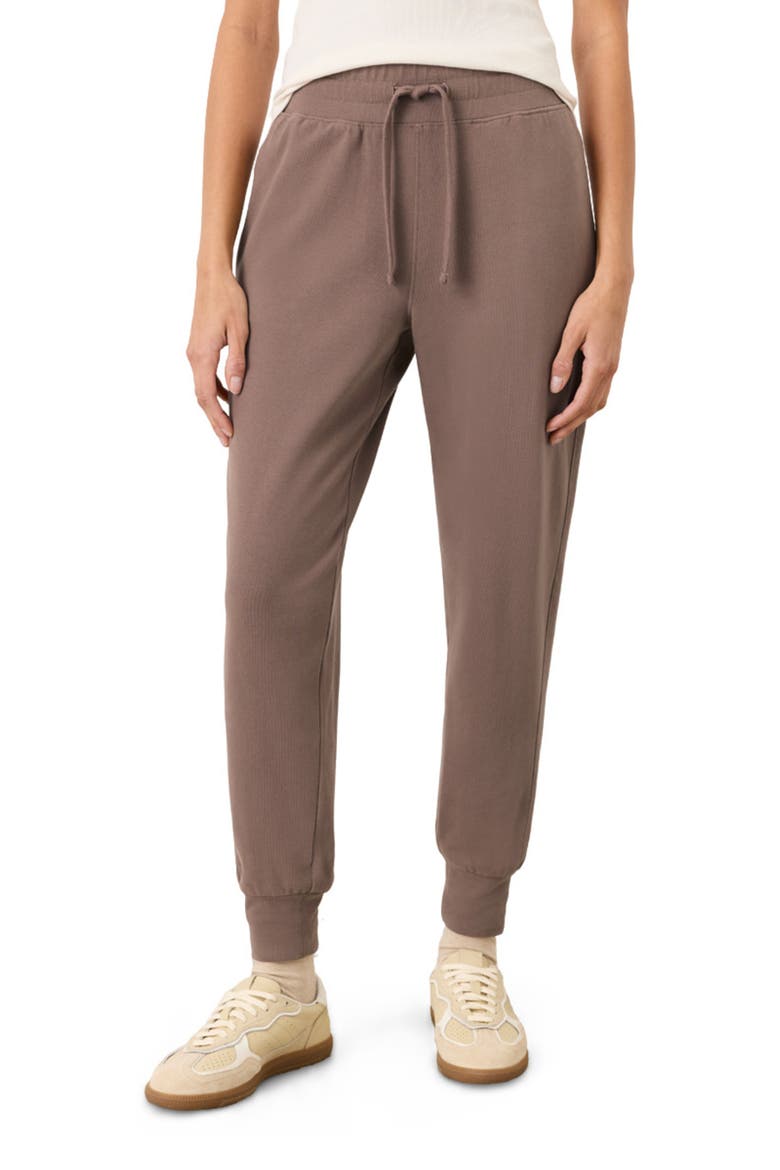 Organic Cotton CloudKnit Jogger, Alternate, color, Deep Taupe