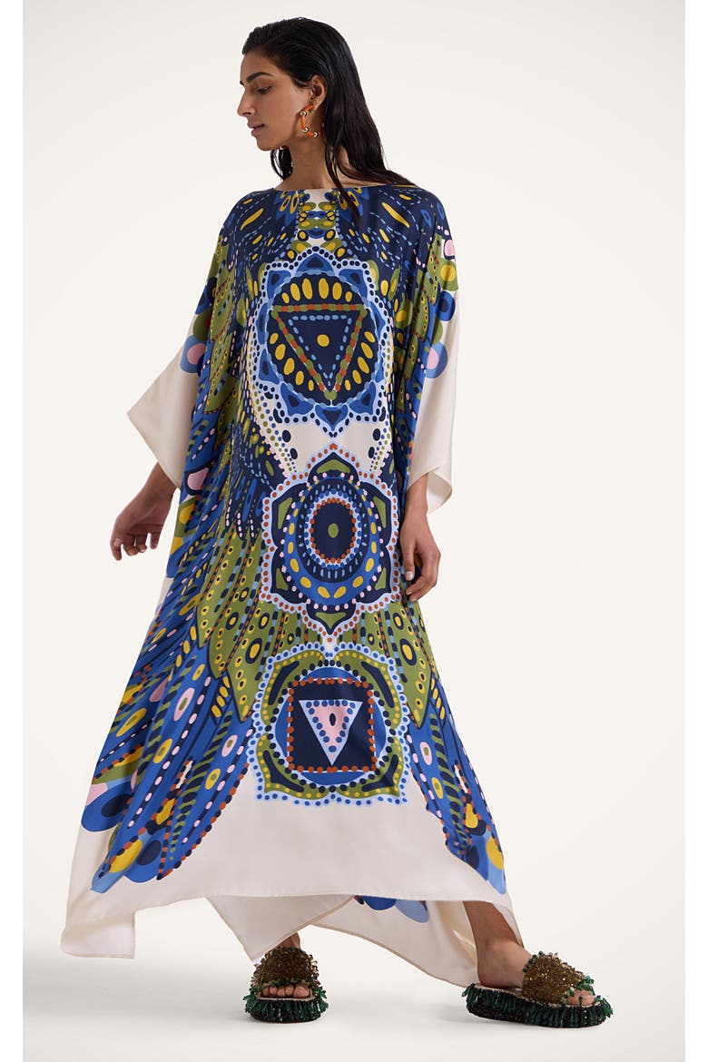 Square Kaftan Chakra Placée Multicolor, Main, color, Chakra Placée Multicolor