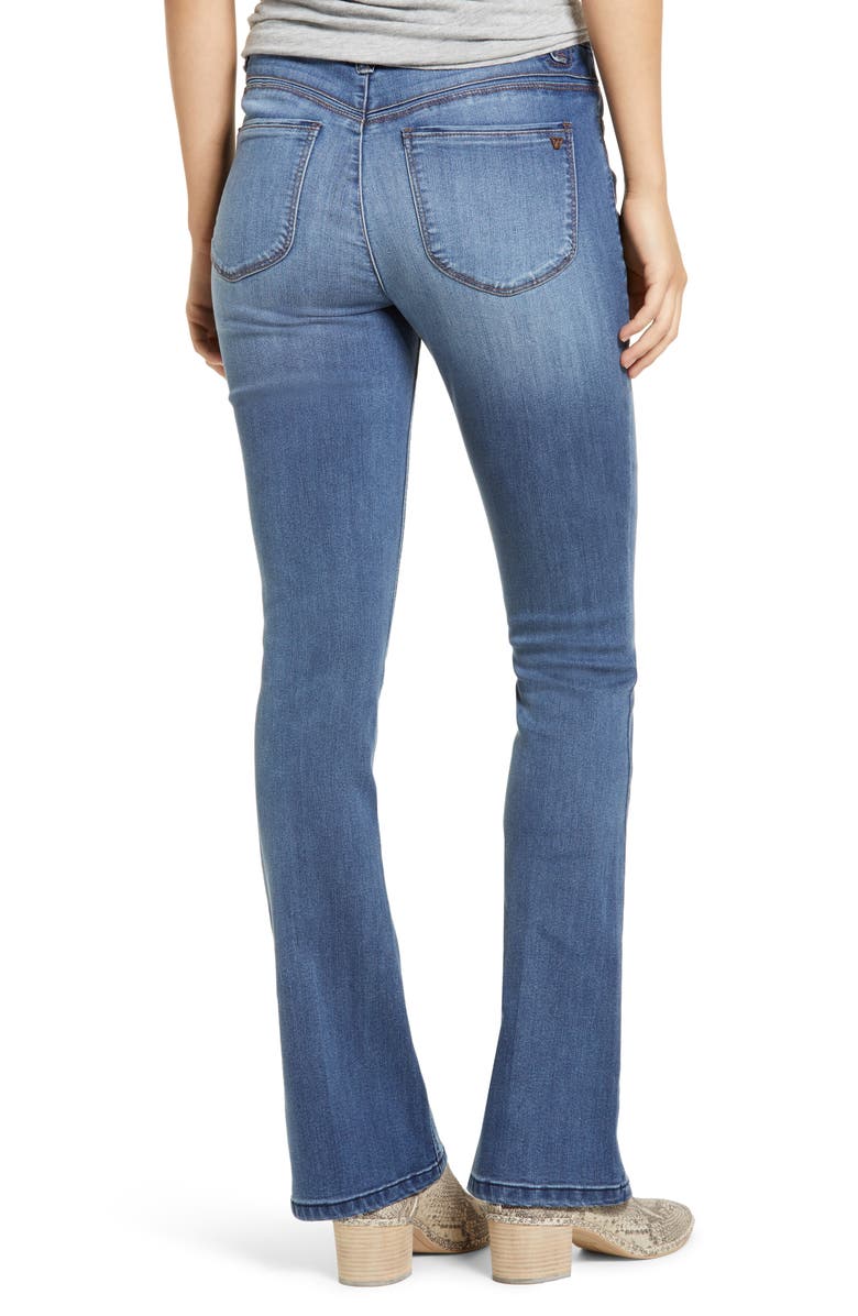 Wit & Wisdom 'Ab'Solution High Waist Itty Bitty Bootcut Jeans, Alternate, color,